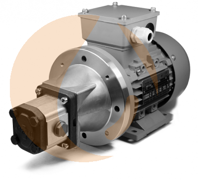 Motor-pump combination 1,0ccm/U/400V size 1